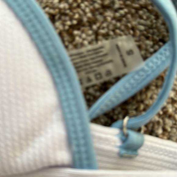 NWT High Waisted Swimsuit Adjustable Shoulder Strap Bikini Set - Picture 6 of 7